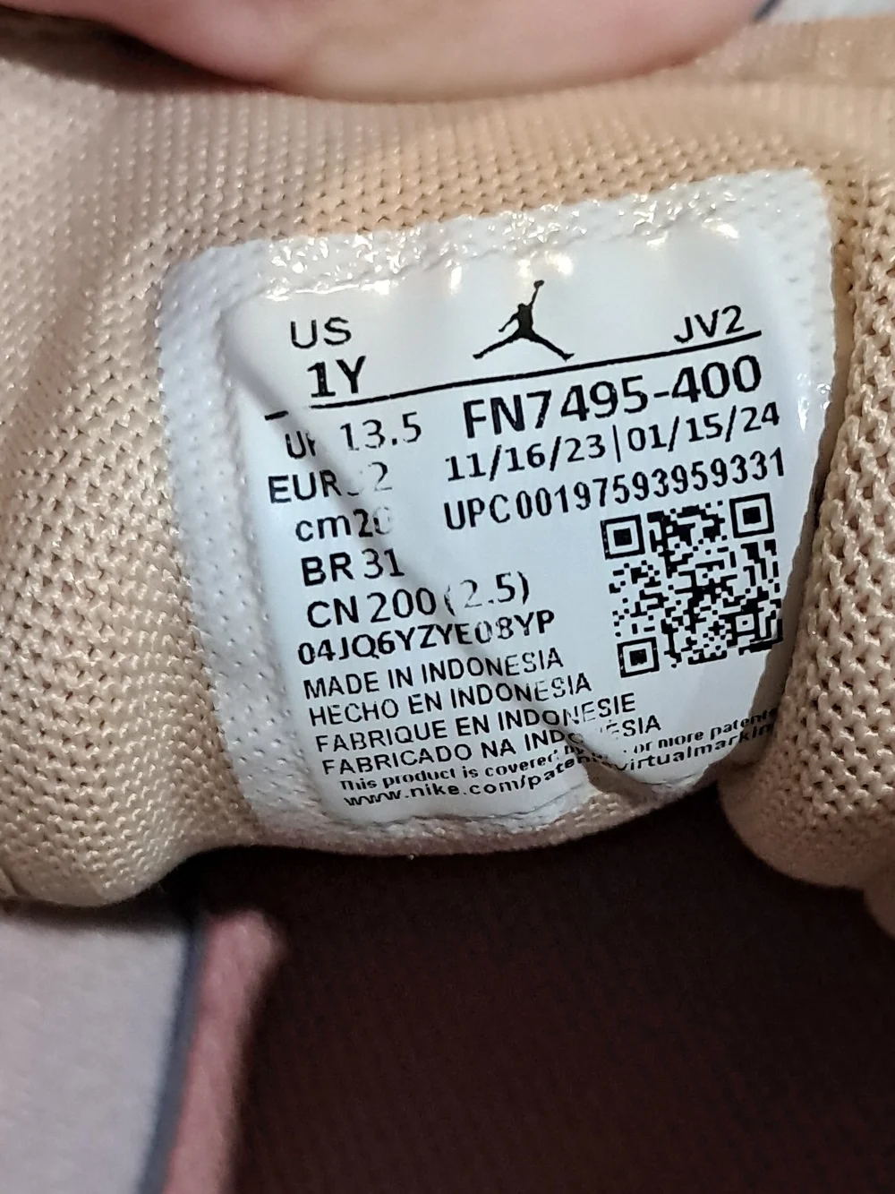 Nike Jordan Air Jordan 1 Mid SS Zen Kids Sneakers